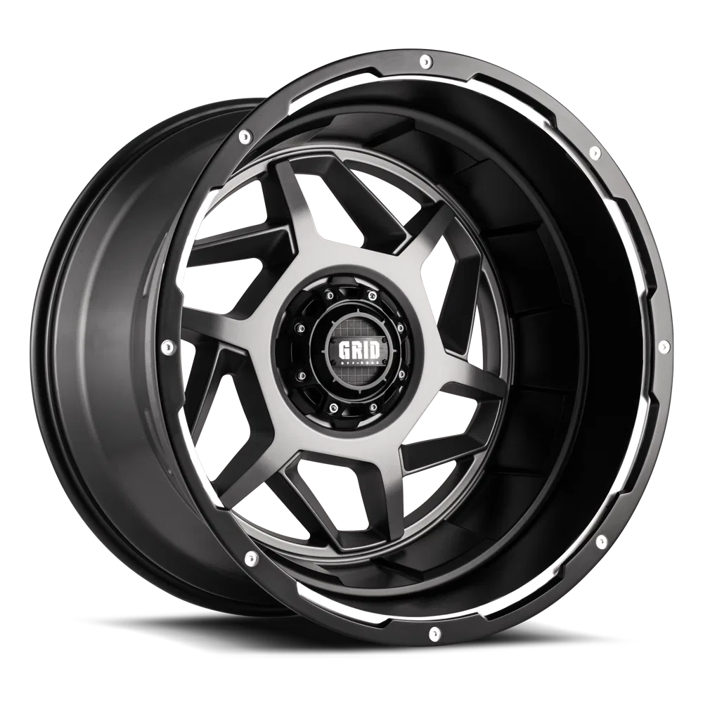 GD1422120870A425 – GRID WHEELS Wheel, 22 Inch Diameter x 12 Inch Width 8 x 170 Millimeter/ 8 x 6.69 Inch Bolt Pattern...